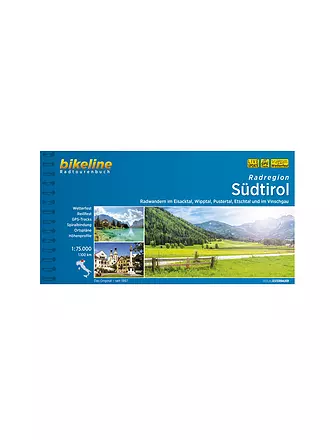 ESTERBAUER | Wanderkarte Bikeline Radregion Südtirol 1:75.000 | 
